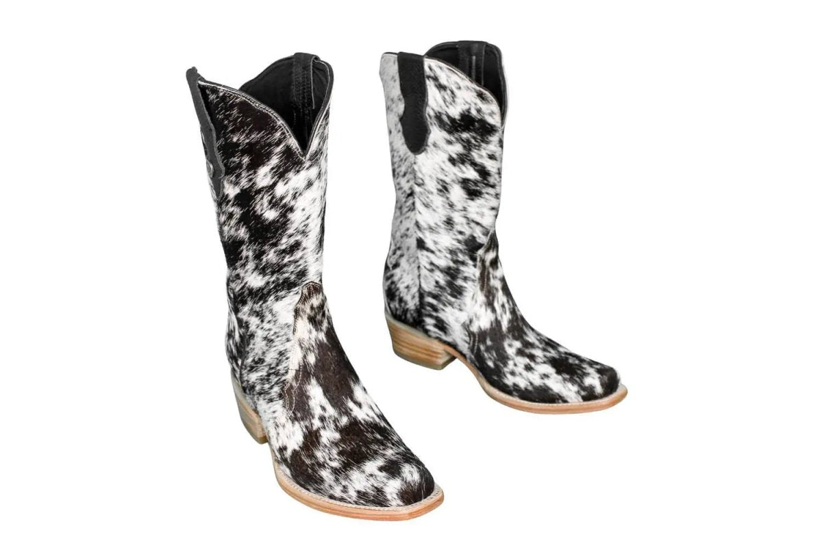 The Carmen Cowhide Boots – Size 8.5 by Stiefeld Boots – Don't Panic Shoes