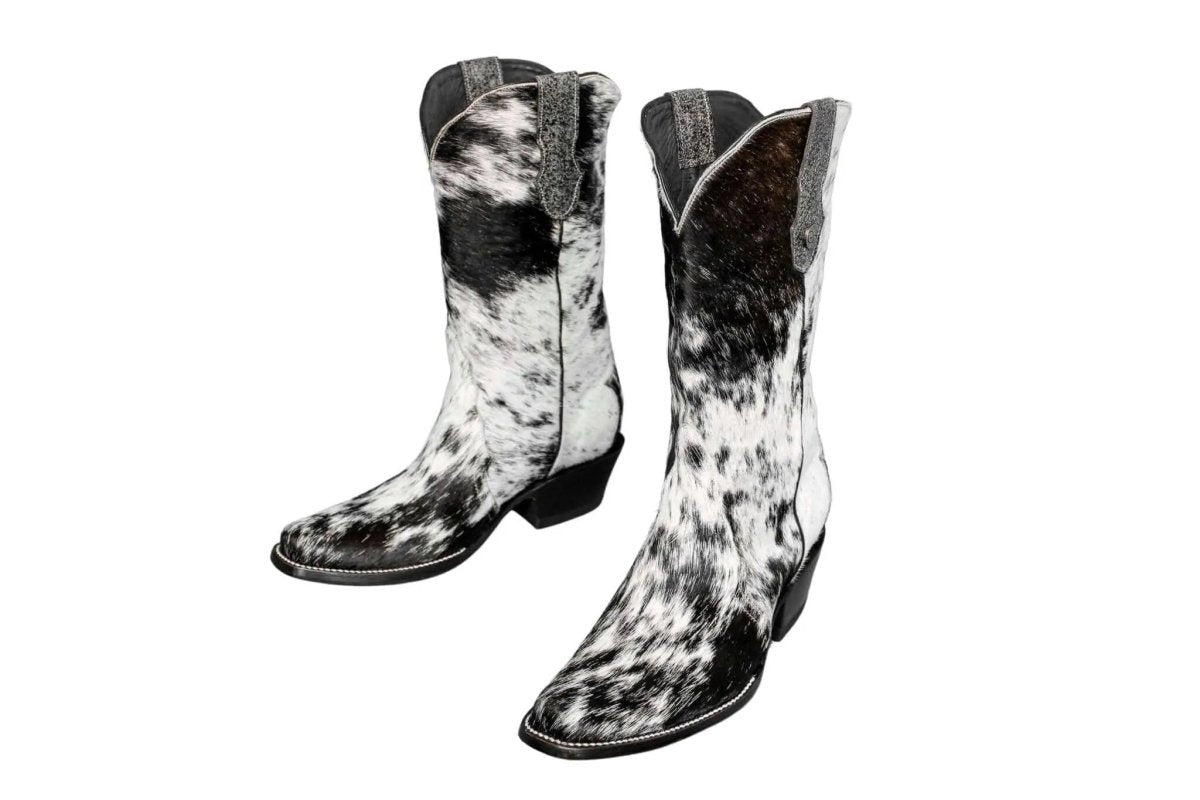The Carmen Cowhide Boots – Size 9 by Stiefeld Boots – Don't Panic Shoes