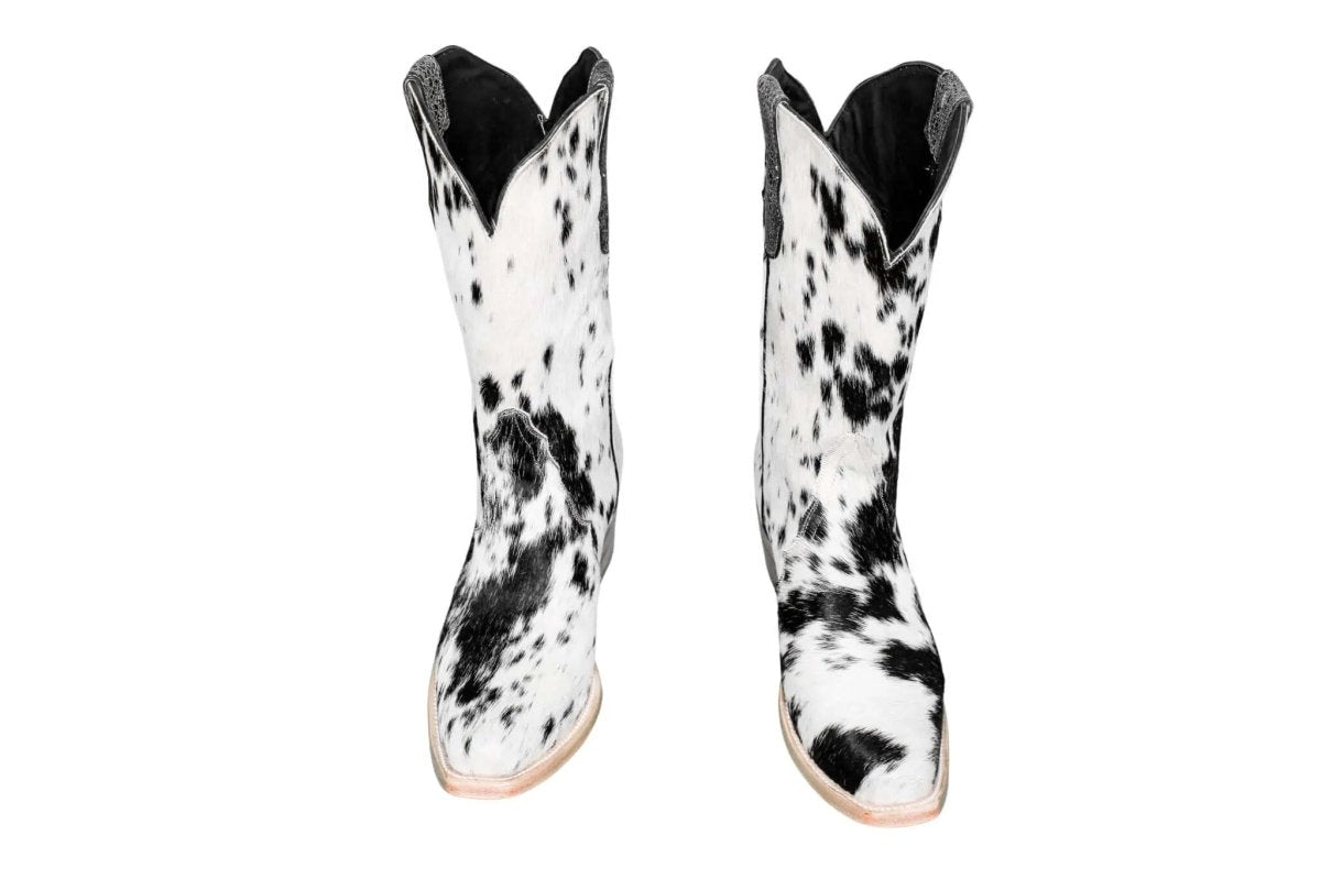 The Carmen Cowhide Boots – Size 9.5 by Stiefeld Boots – Don't Panic Shoes