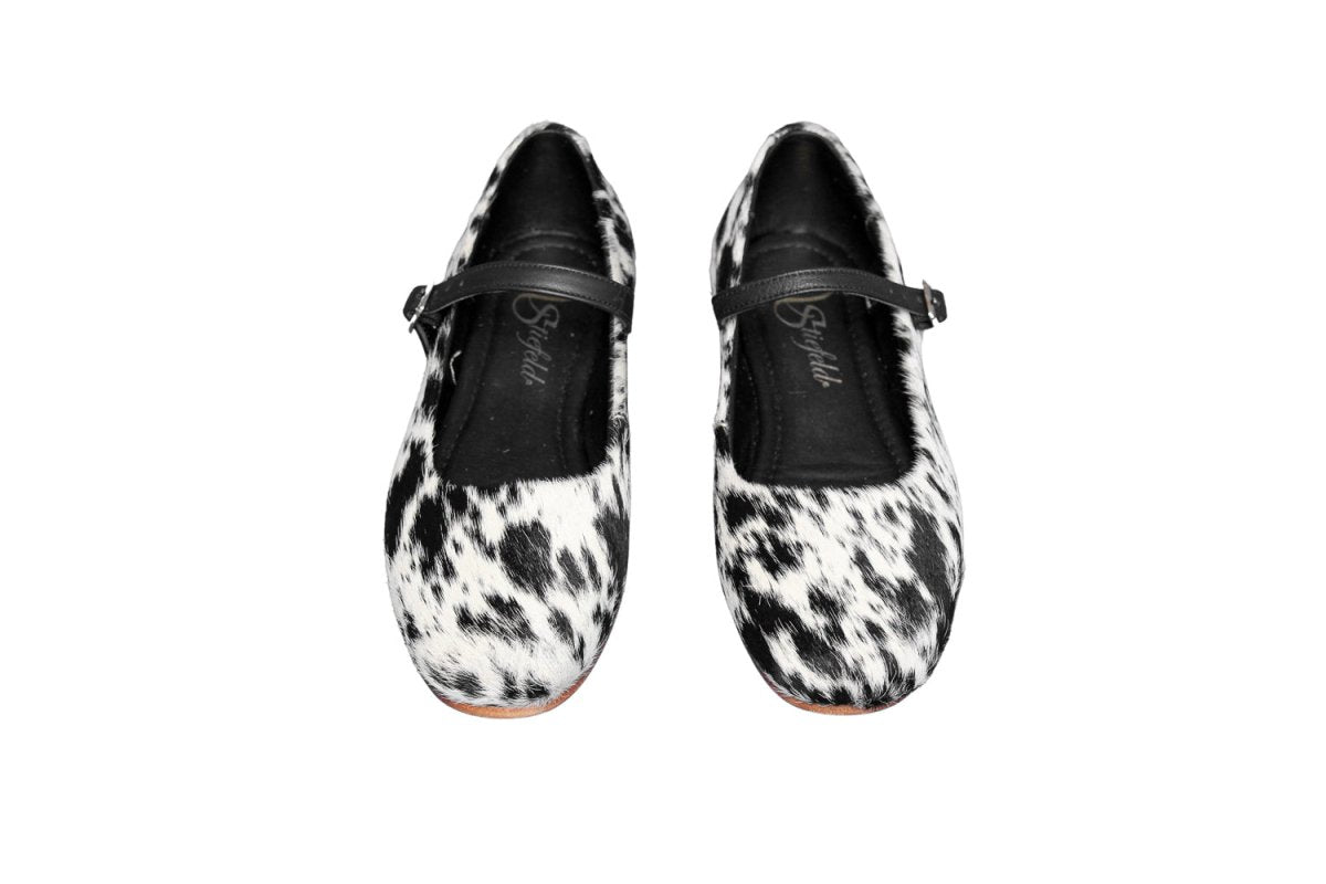 The Cassandra Cowhide Shoes – Size 7 by Stiefeld Boots – Don't Panic Shoes