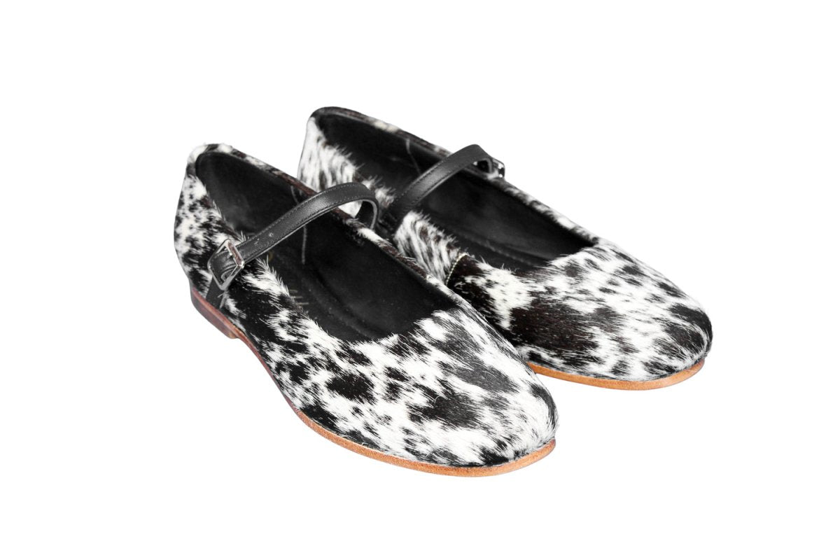 The Cassandra Cowhide Shoes – Size 8 by Stiefeld Boots – Don't Panic Shoes