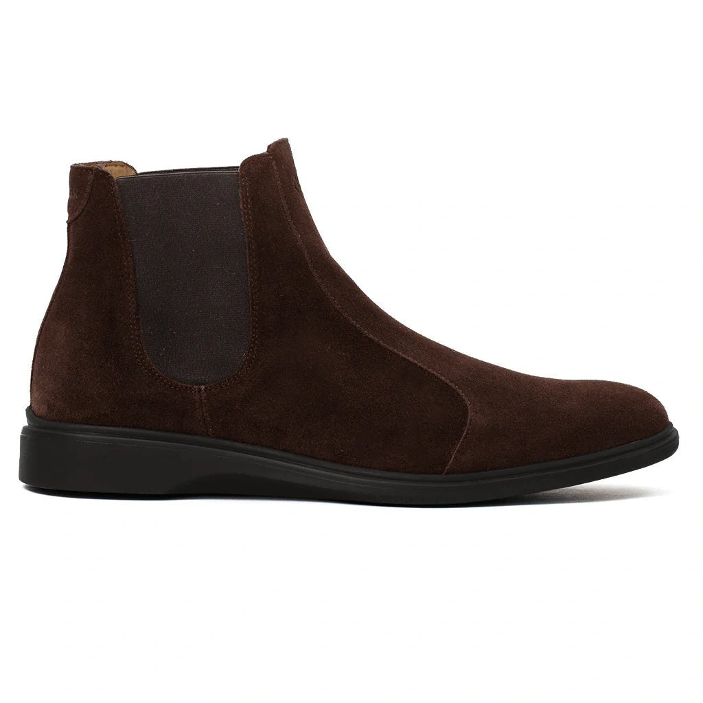 The Chelsea Walnut Premium Shoes Everyday Comfort Wear Men's Chelsea Boots by Amberjack – Don't Panic Shoes