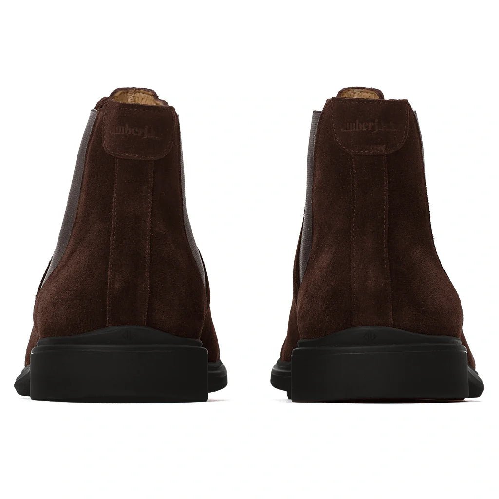The Chelsea Walnut Premium Shoes Everyday Comfort Wear Men's Chelsea Boots by Amberjack – Don't Panic Shoes