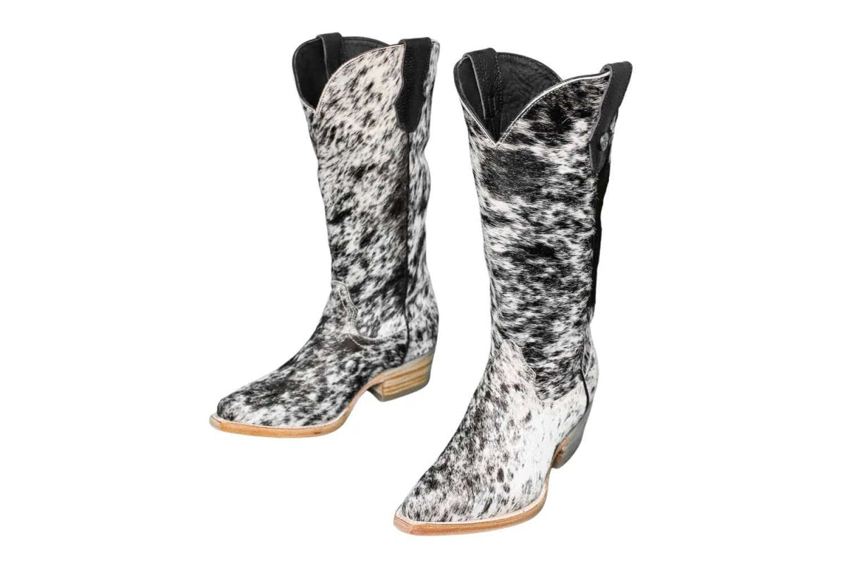 The Dakota Cowhide Boots - Size 6.5 Us by Stiefeld Boots – Don't Panic Shoes