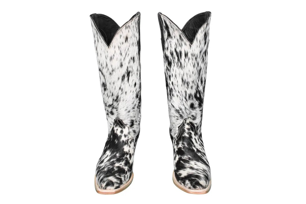 The Dakota Tall Cowhide Boots - Size 10 Us by Stiefeld Boots – Don't Panic Shoes