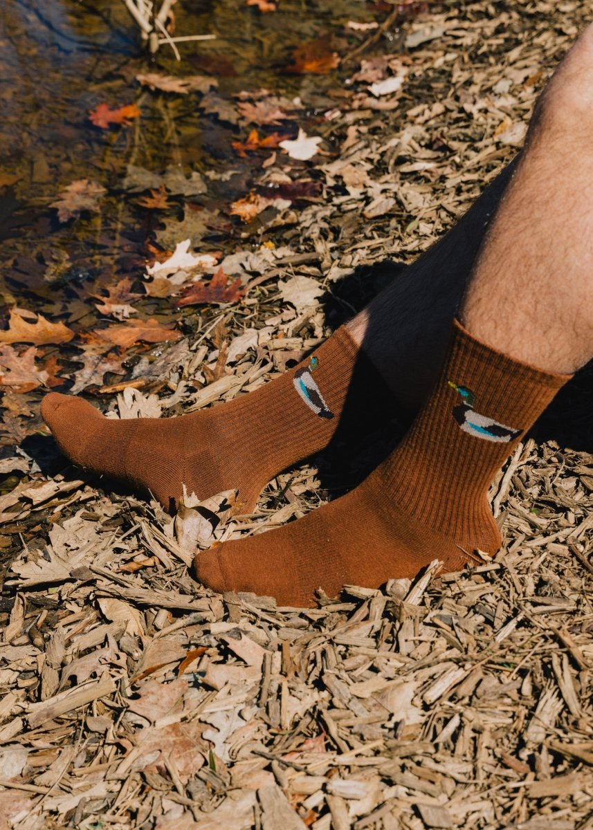 The Flock Crew Socks by American Trench – Don't Panic Shoes