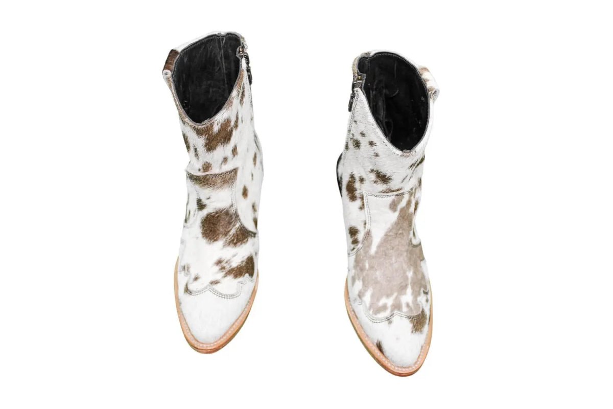 The Jolene Boots - Short Shaft High Heel - Size 7 by Stiefeld Boots – Don't Panic Shoes