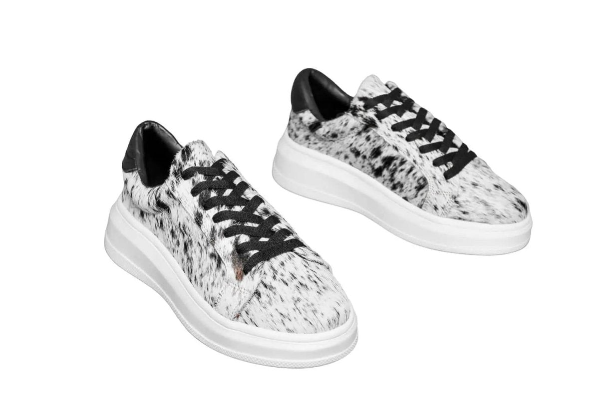 The Julia Cowhide Sneakers - Size 10 by Stiefeld Boots – Don't Panic Shoes