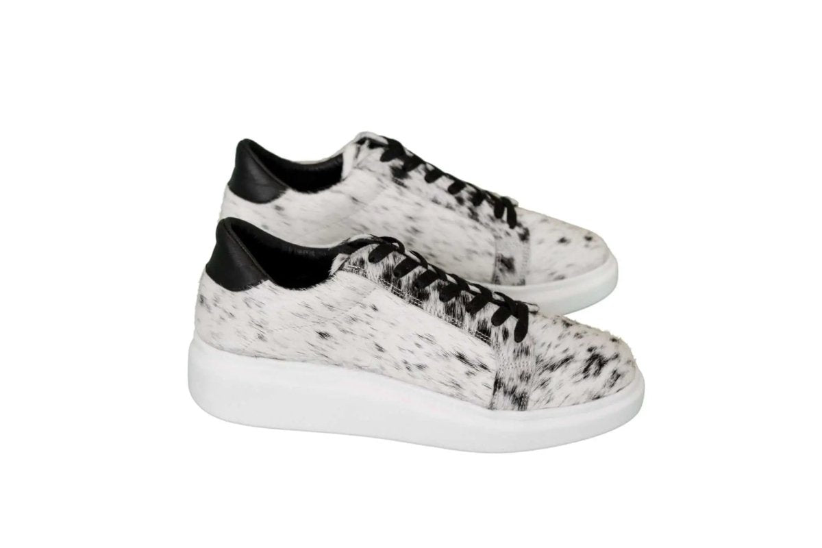 The Julia Cowhide Sneakers - Size 9.5 by Stiefeld Boots – Don't Panic Shoes