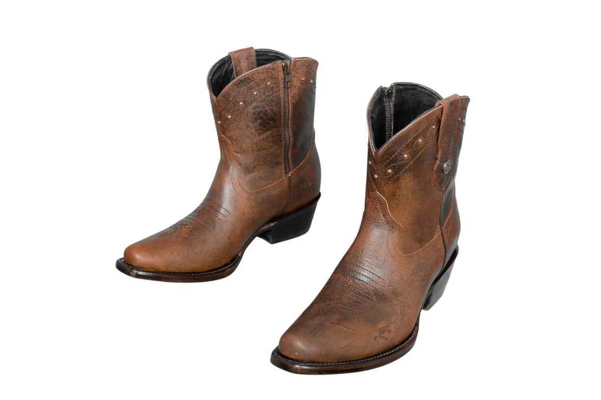 The Loretta Brown Leather Boots by Stiefeld Boots – Don't Panic Shoes