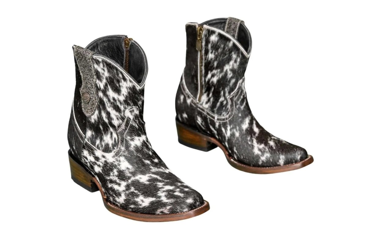 The Loretta Cowhide Boots - Size 5.5 Us by Stiefeld Boots – Don't Panic Shoes