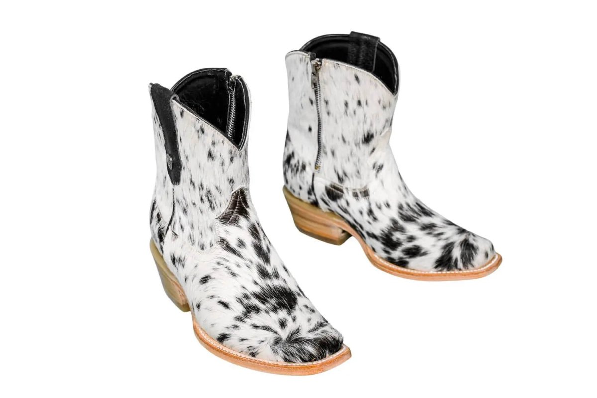 The Loretta Cowhide Boots - Size 6 Us by Stiefeld Boots – Don't Panic Shoes