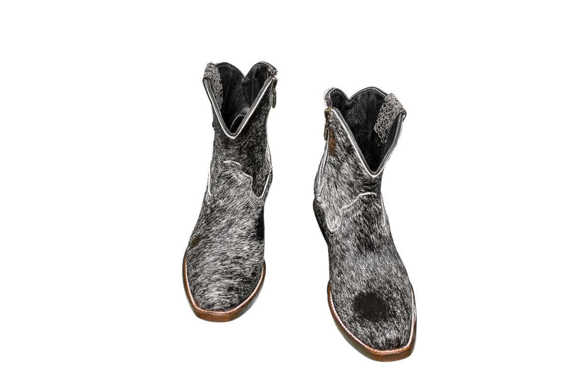The Loretta Cowhide Boots - Size 6 Us by Stiefeld Boots – Don't Panic Shoes