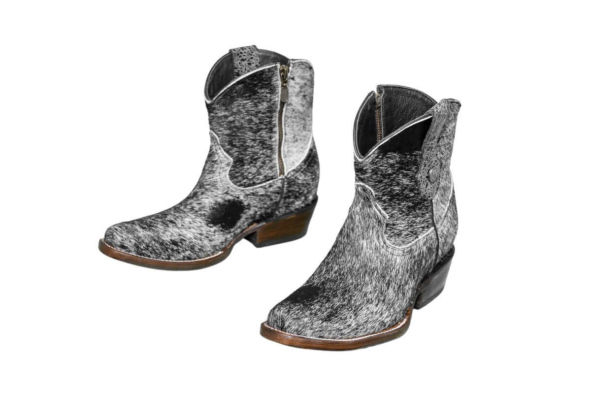 The Loretta Cowhide Boots - Size 6 Us by Stiefeld Boots – Don't Panic Shoes