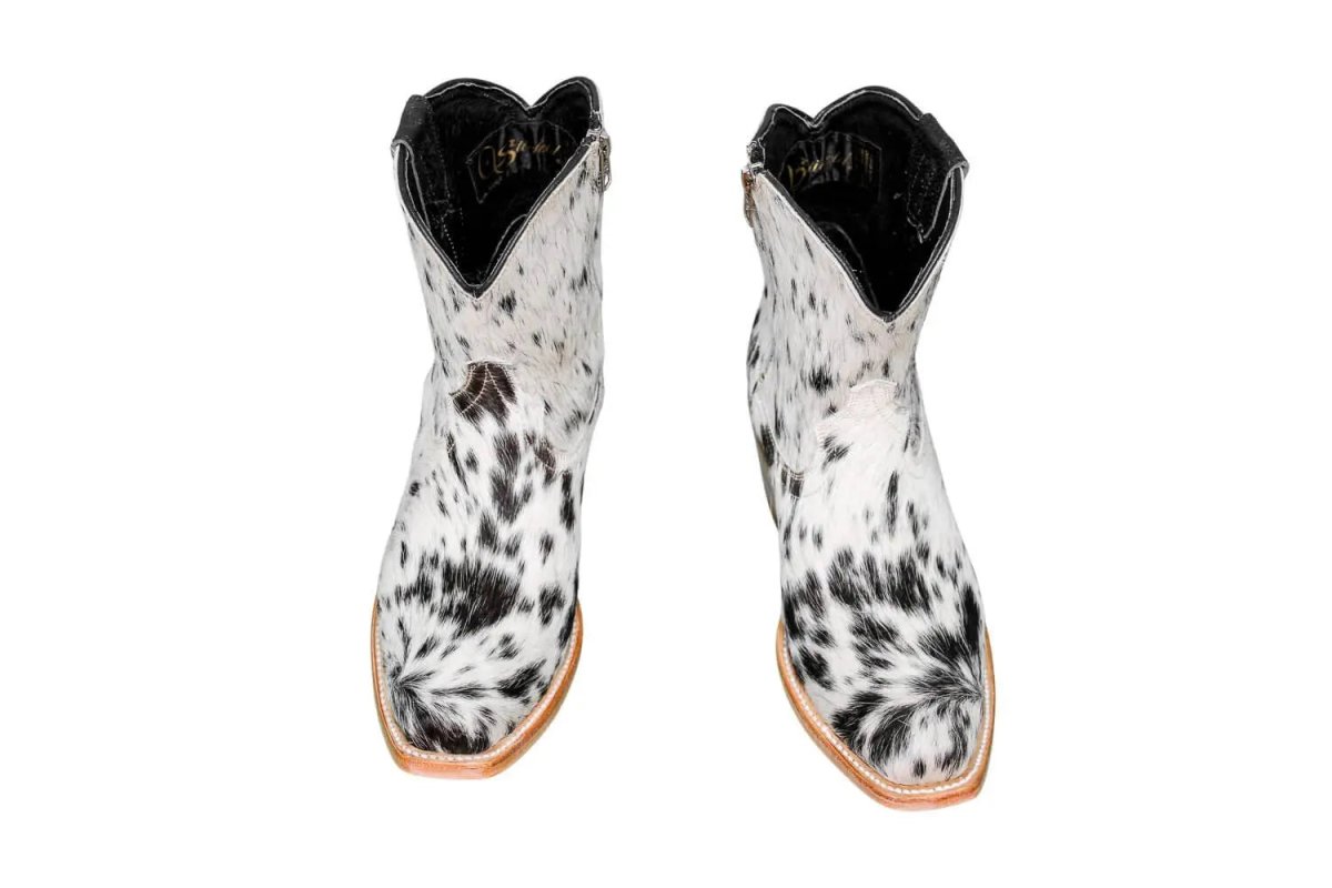 The Loretta Cowhide Boots - Size 6 Us by Stiefeld Boots – Don't Panic Shoes