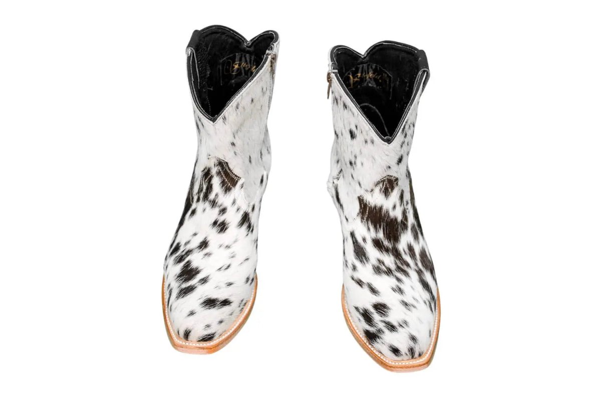 The Loretta Cowhide Boots - Size 7 Us by Stiefeld Boots – Don't Panic Shoes