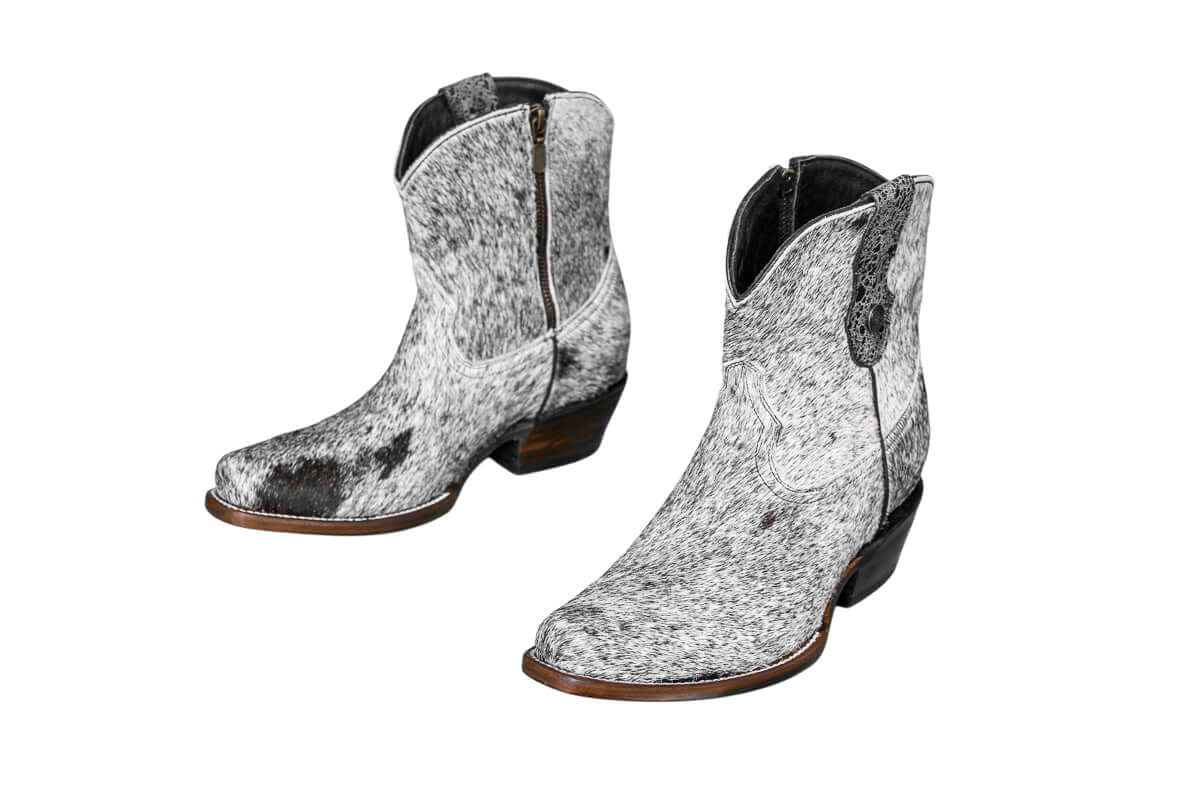 The Loretta Cowhide Boots - Size 8 Us by Stiefeld Boots – Don't Panic Shoes