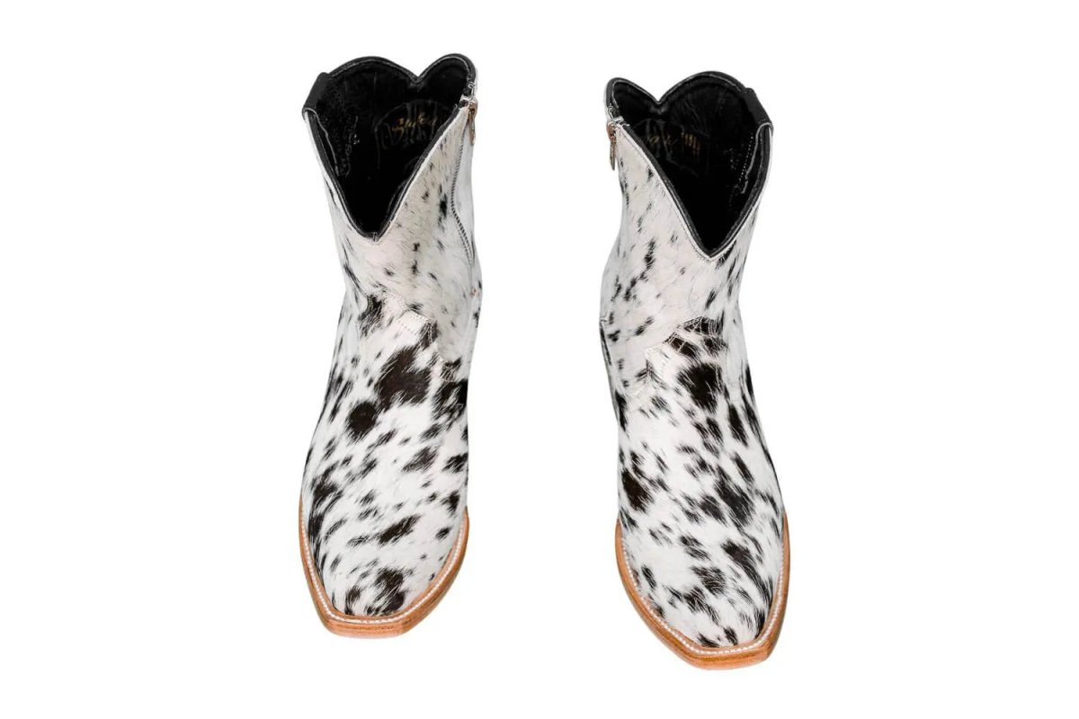 The Loretta Cowhide Boots - Size 8 Us by Stiefeld Boots – Don't Panic Shoes