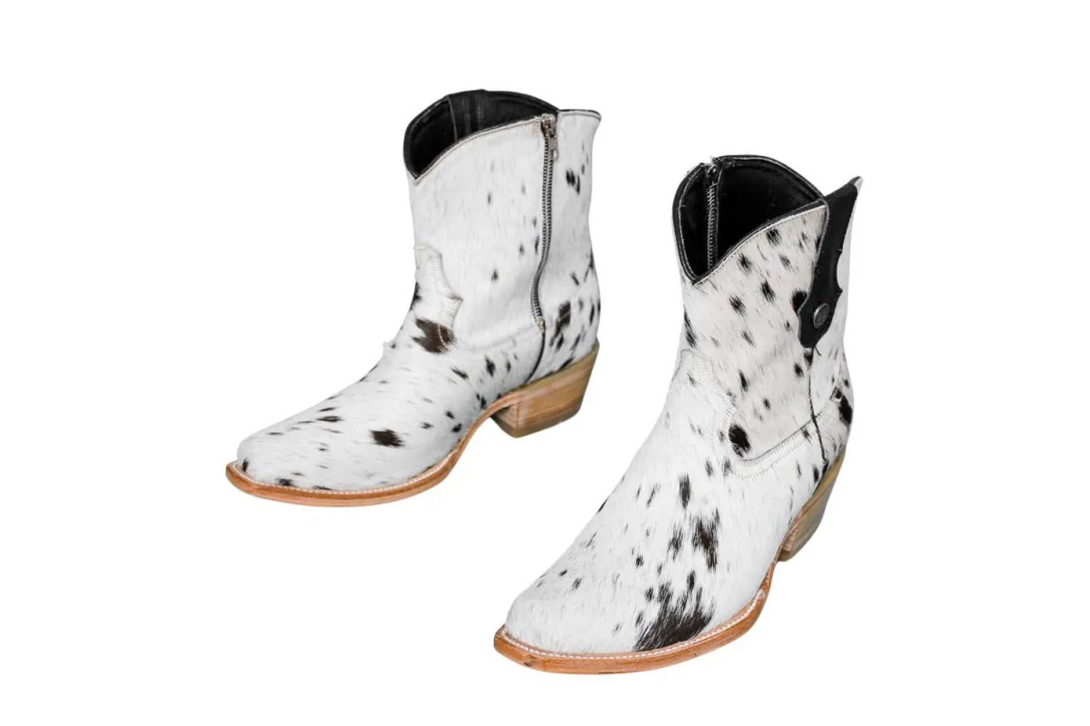 The Loretta Cowhide Boots - Size 9 Us by Stiefeld Boots – Don't Panic Shoes