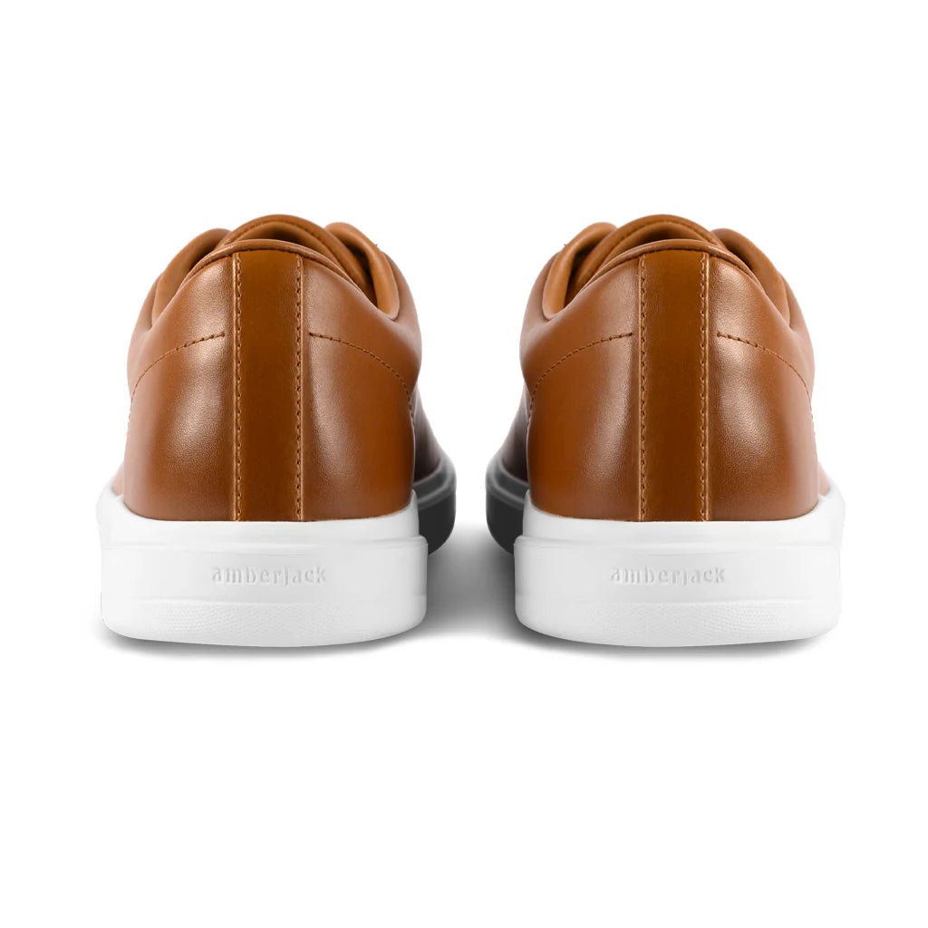 The Low - Top Honey Sneaker Casual Everyday Footwear Men's Dress Shoes by Amberjack – Don't Panic Shoes