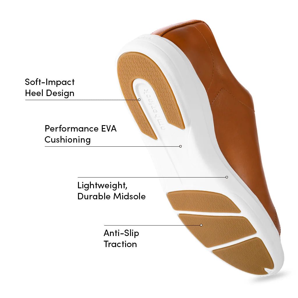 The Low - Top Honey Sneaker Casual Everyday Footwear Men's Dress Shoes by Amberjack – Don't Panic Shoes