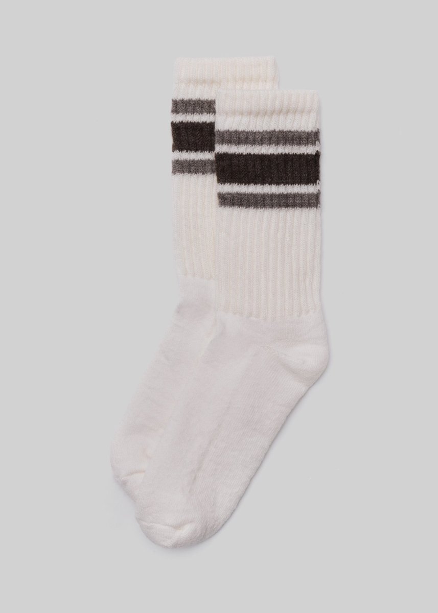 The Merino Retro Stripe Socks by American Trench – Don't Panic Shoes