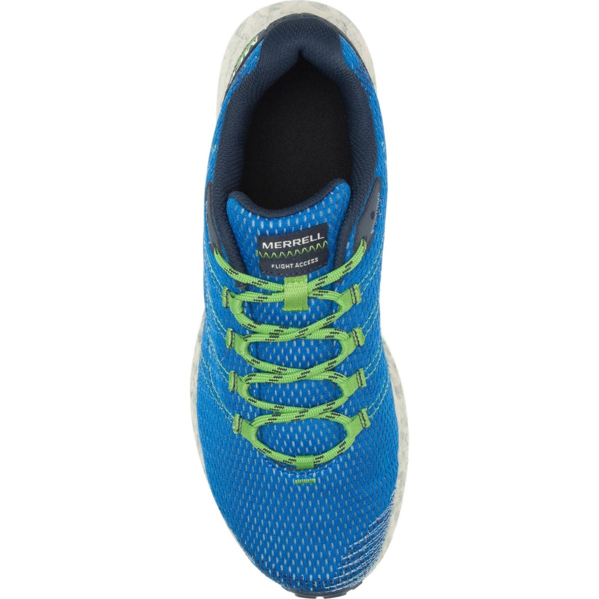 The Merrell Fly Strike Is A Men's Blue Outdoor Shoe With Model Number J066987 Designed For Durability Footwear by Merrell – Don't Panic Shoes