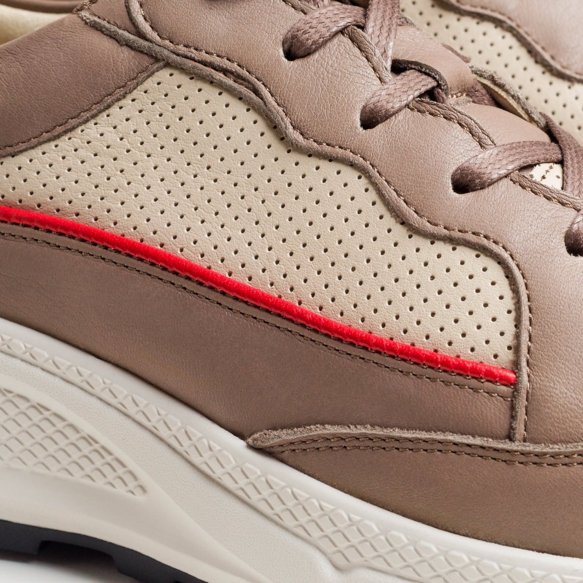 The Primeira Runner "Mocha" Shoes by Perryco. Shoes – Don't Panic Shoes