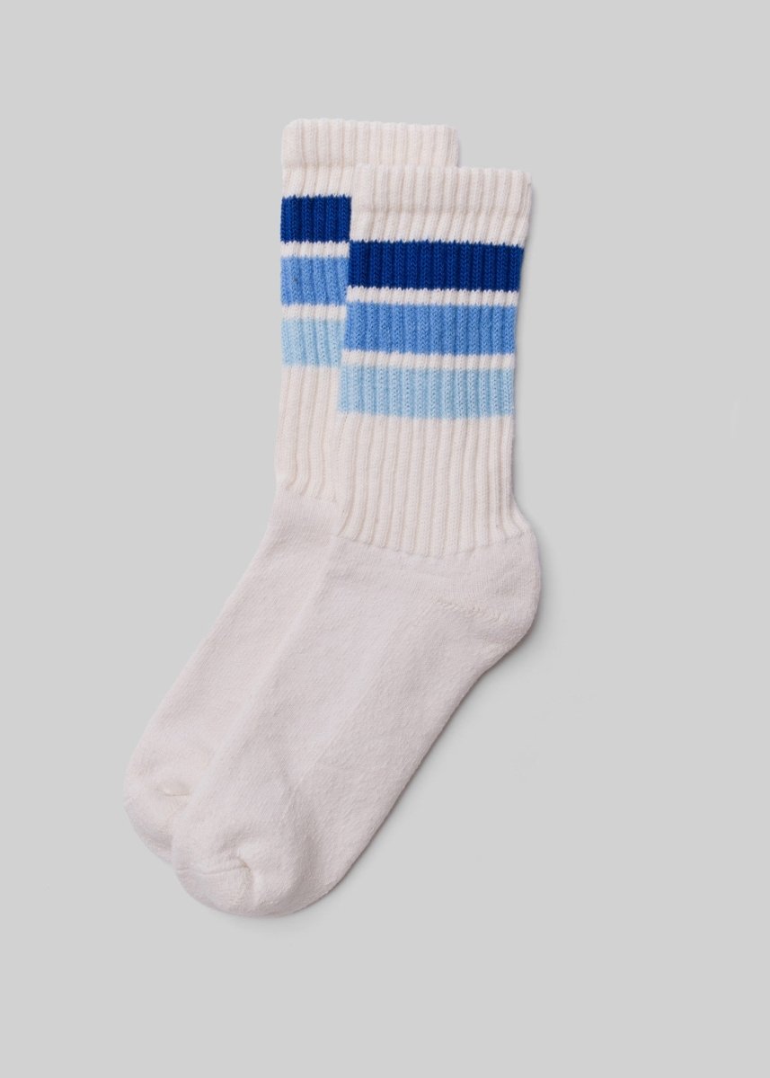 The Retro Birthday Stripe Socks by American Trench – Don't Panic Shoes