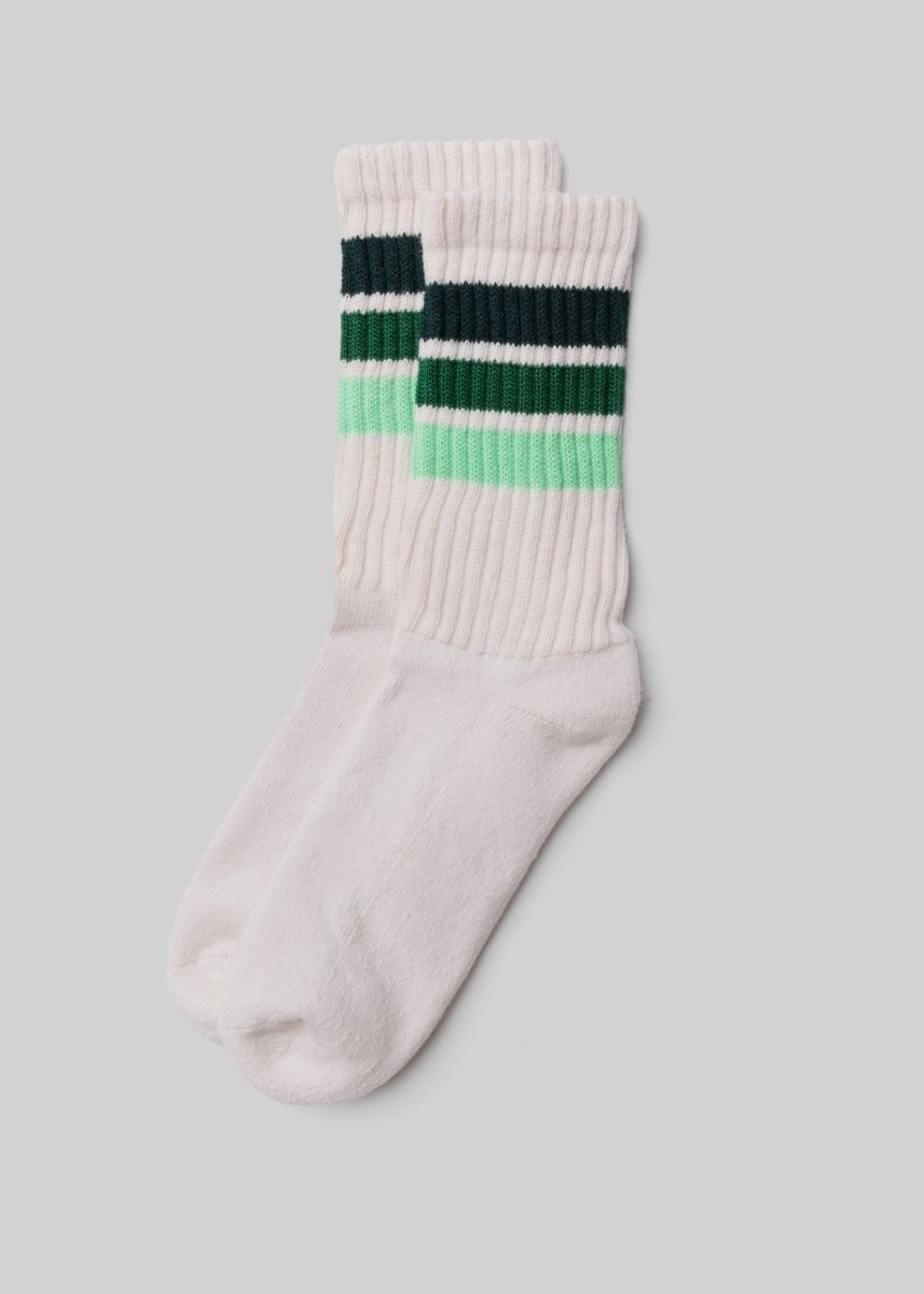 The Retro Birthday Stripe Socks by American Trench – Don't Panic Shoes