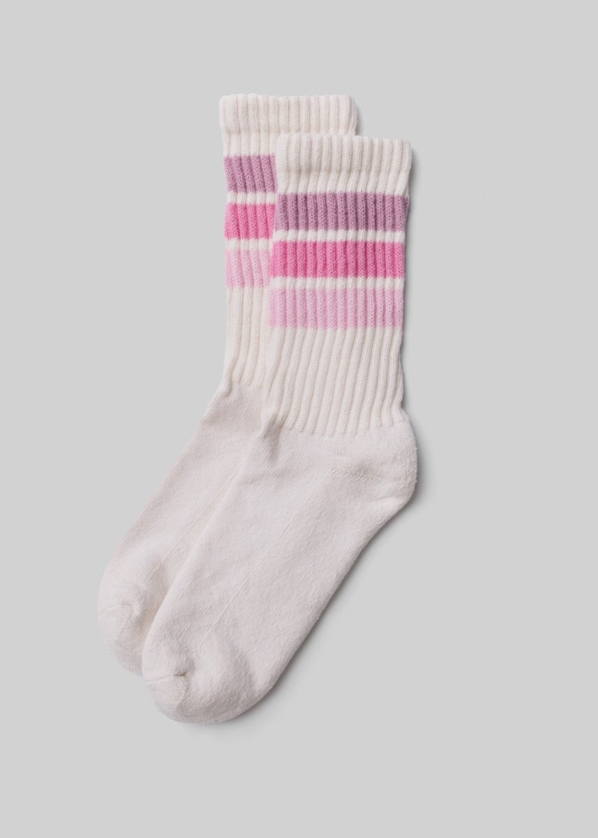 The Retro Birthday Stripe Socks by American Trench – Don't Panic Shoes