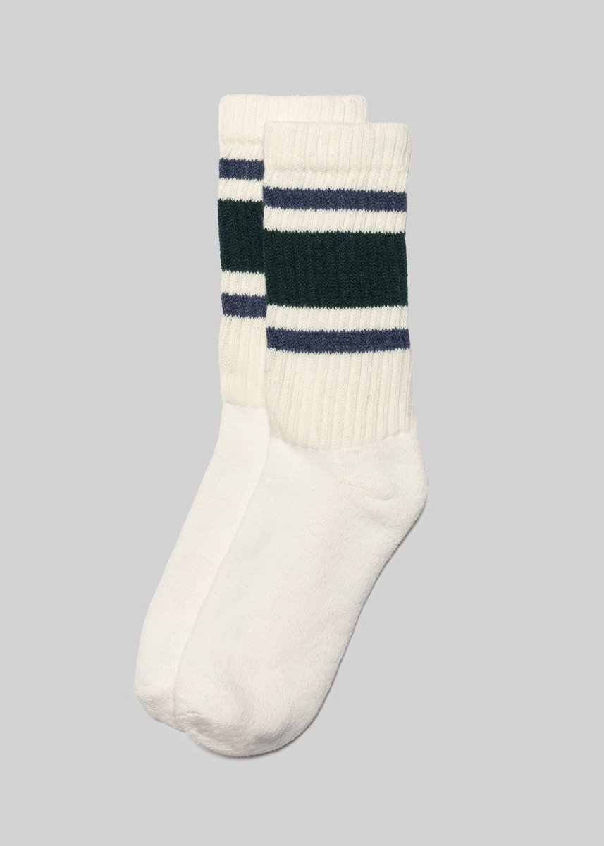 The Retro Stripe Socks by American Trench – Don't Panic Shoes
