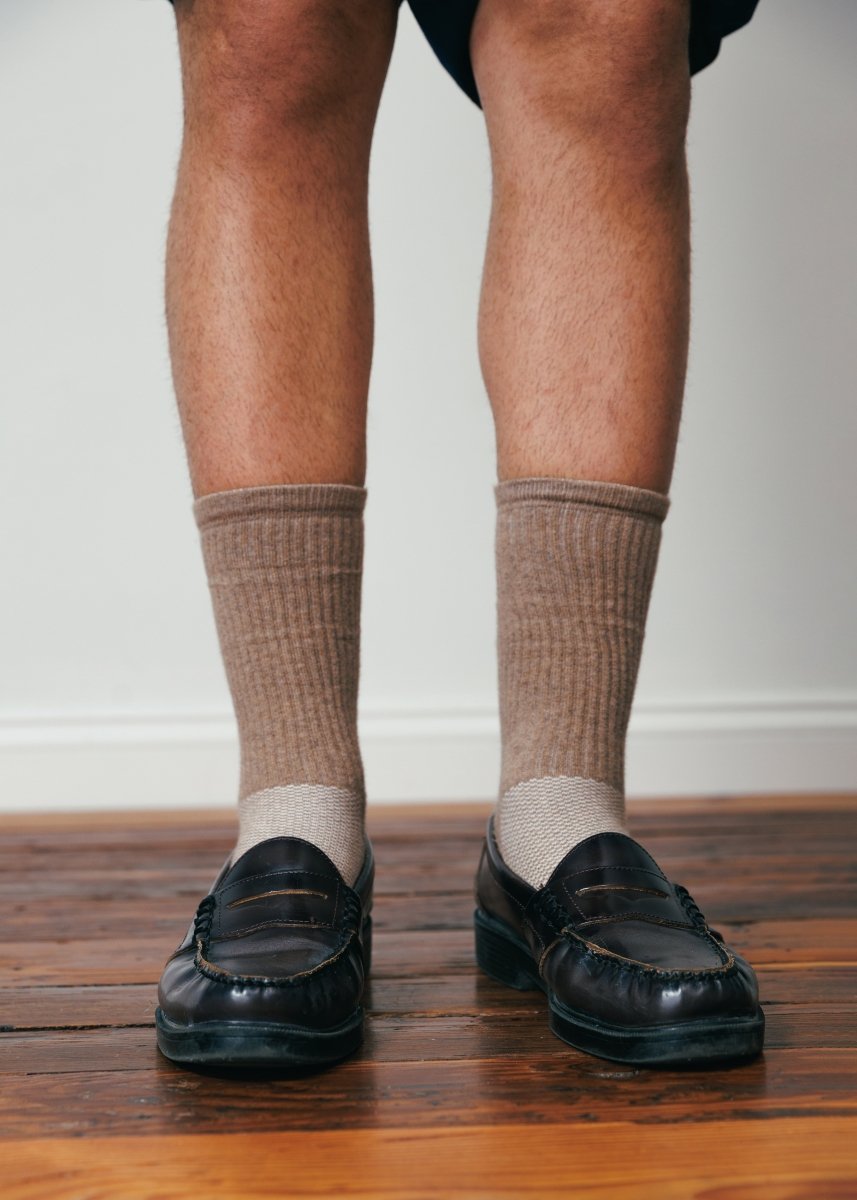 The Statement Crew Socks by American Trench – Don't Panic Shoes