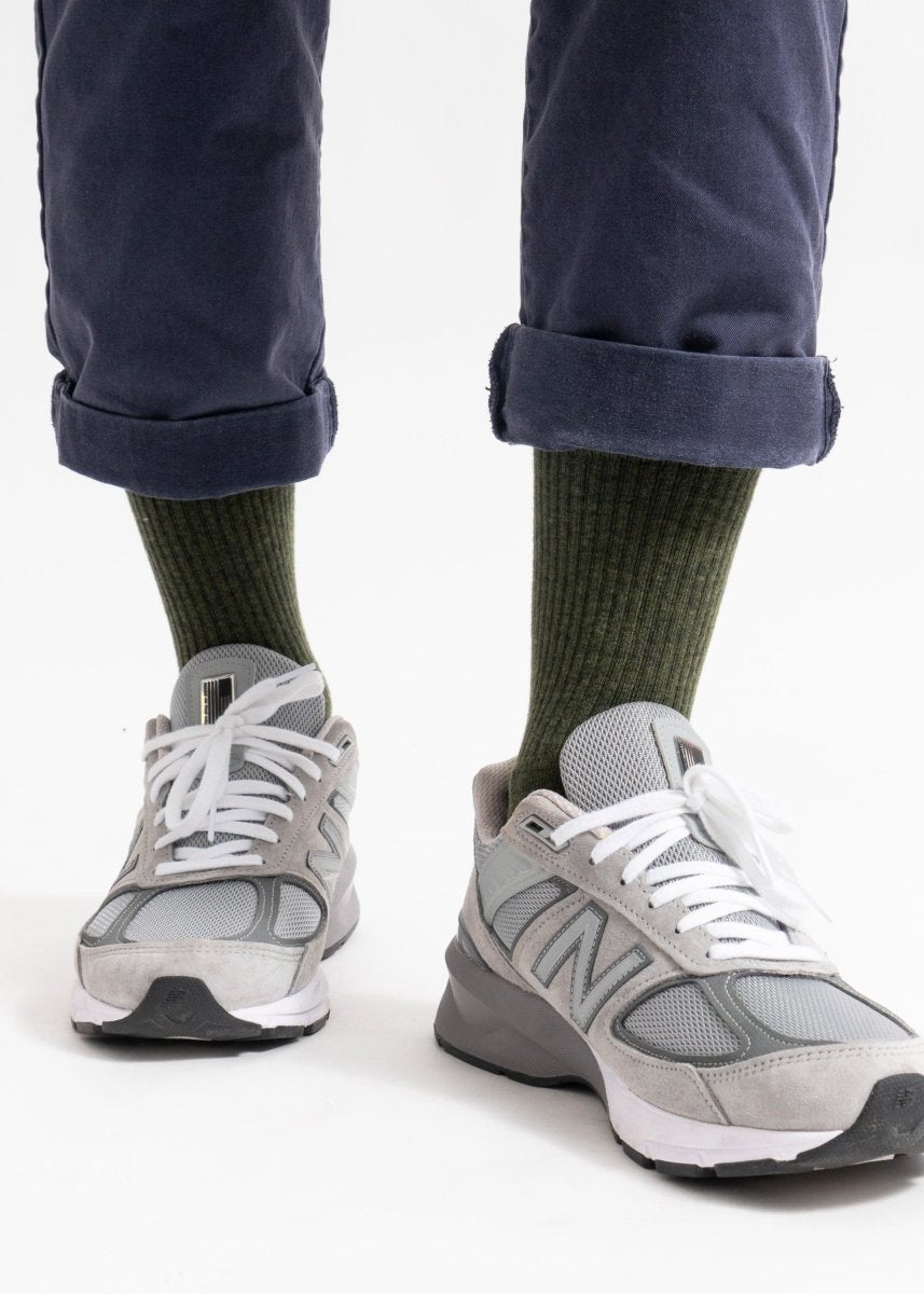 The Supermerino Socks by American Trench – Don't Panic Shoes