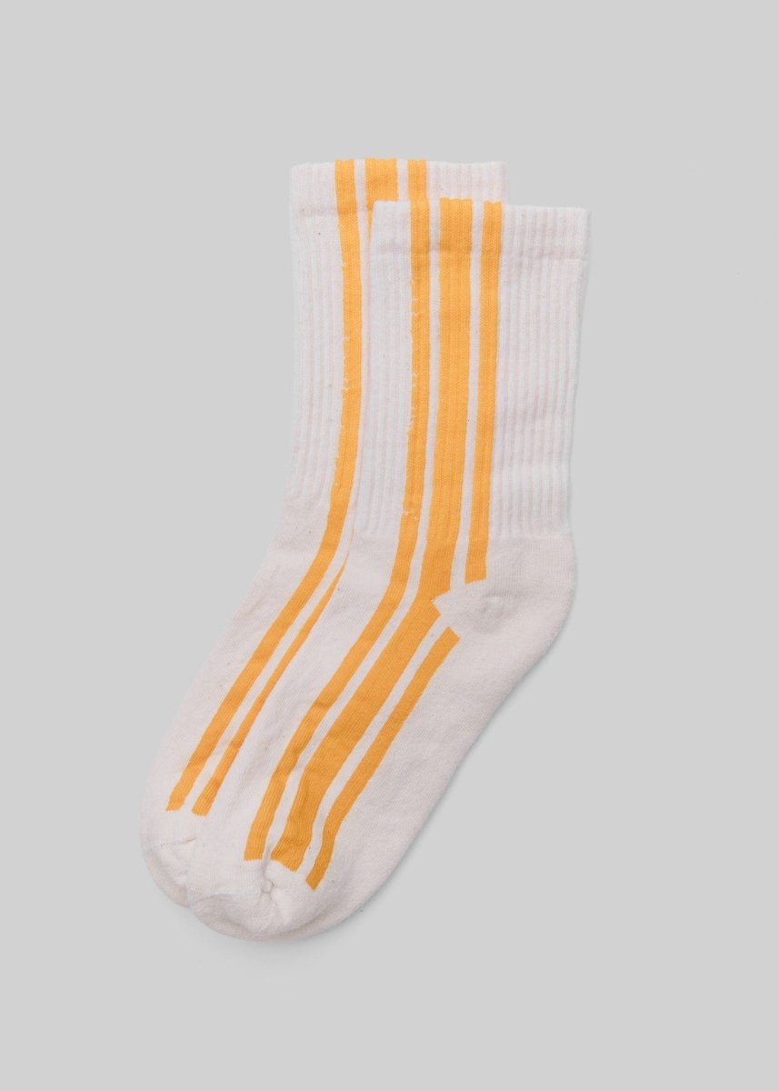 The Vertical Stripe Socks by American Trench – Don't Panic Shoes