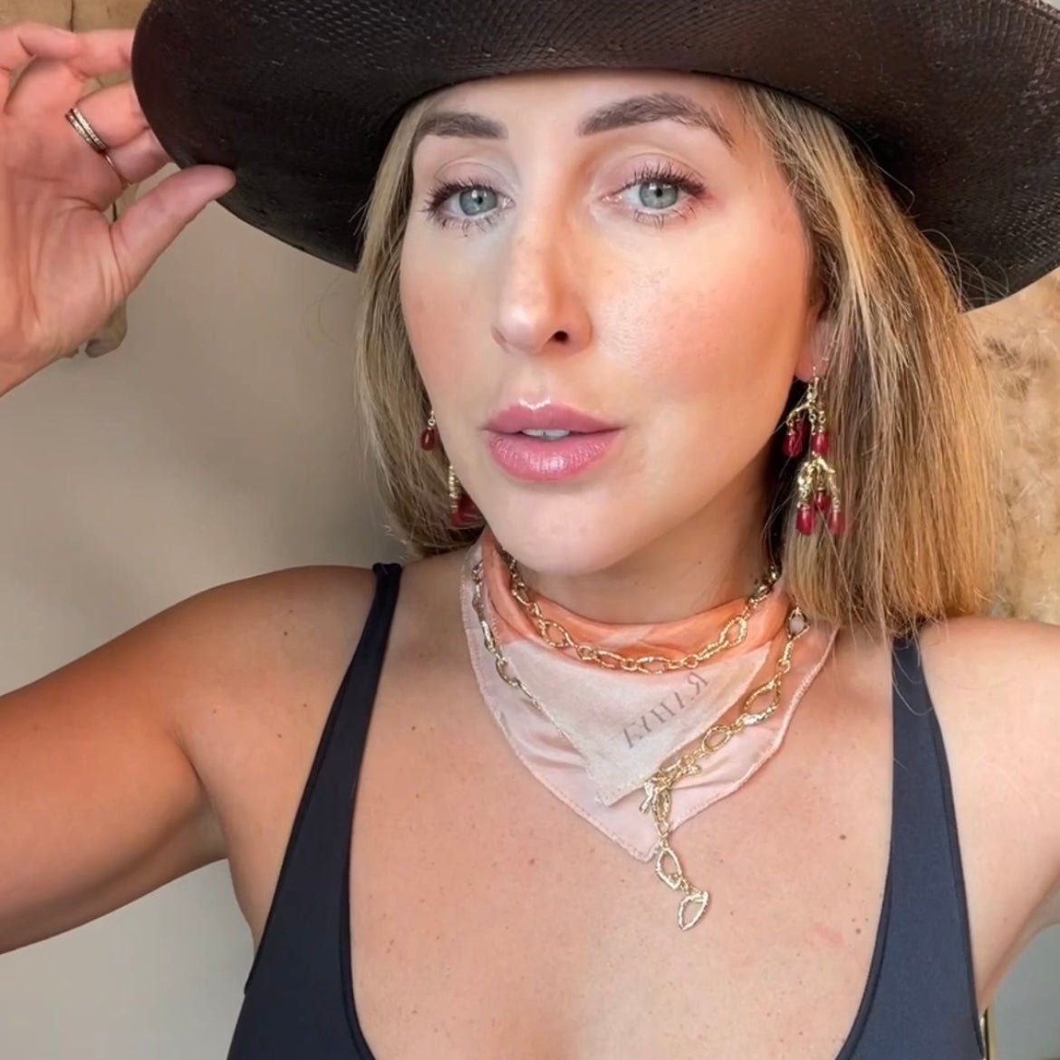 Thetis Bandana Bandanas by Rahya Jewelry Design – Don't Panic Shoes