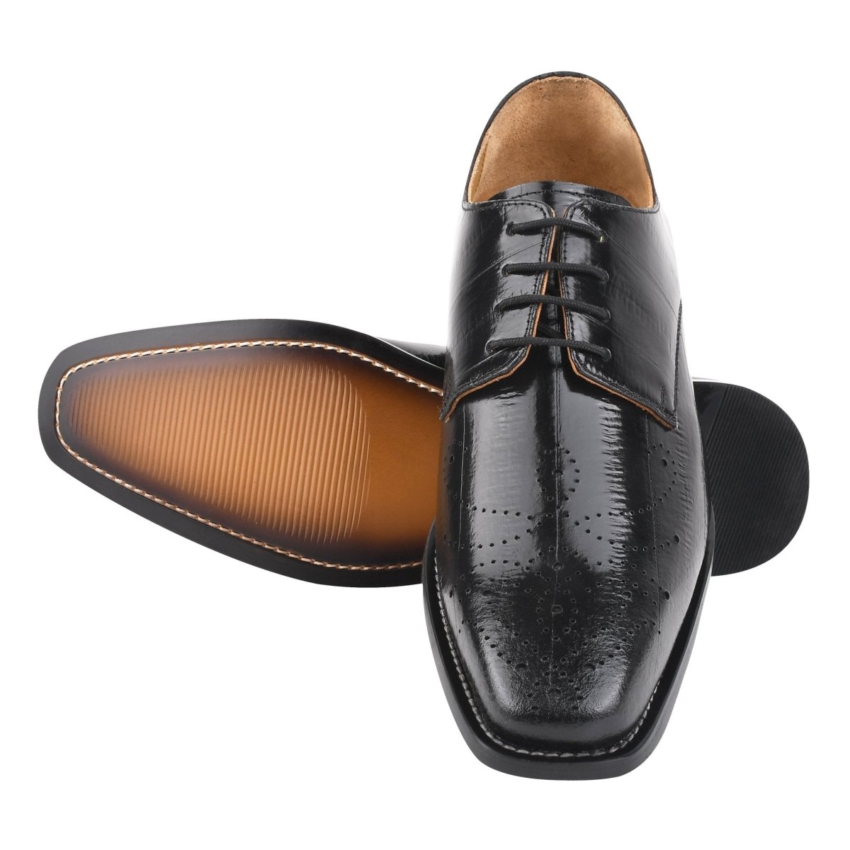 Thomas Genuine Leather Oxford Men's Dress Shoes Shoes by Libertyzeno – Don't Panic Shoes