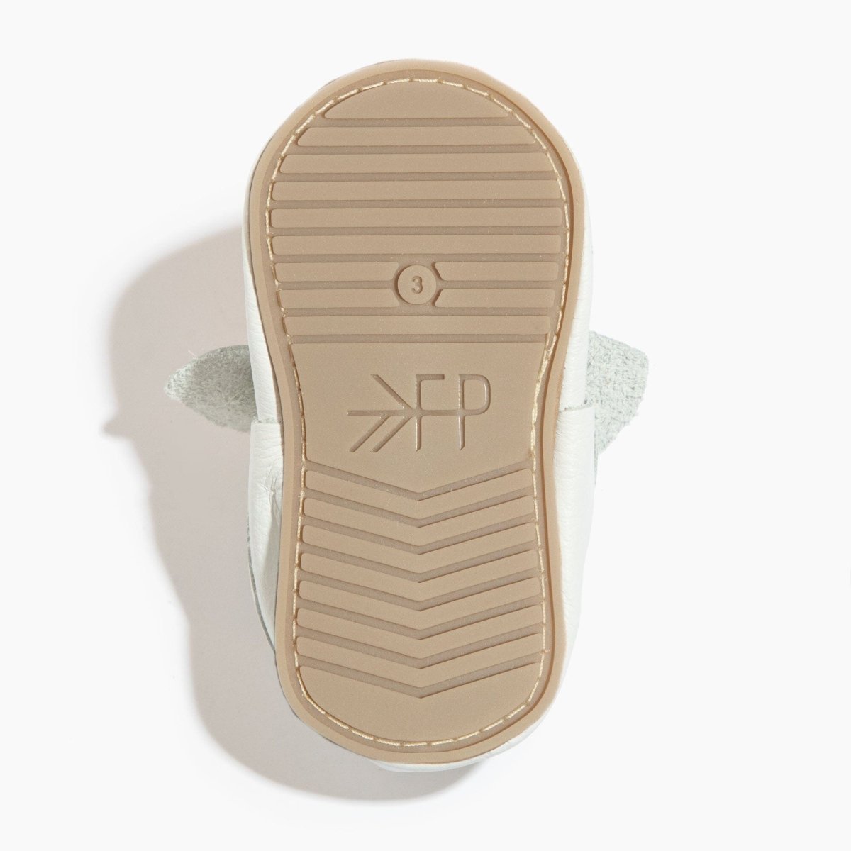 Toasted Bright White Knotted Bow Baby Shoe Knotted Bow Mocc by Freshly Picked – Don't Panic Shoes