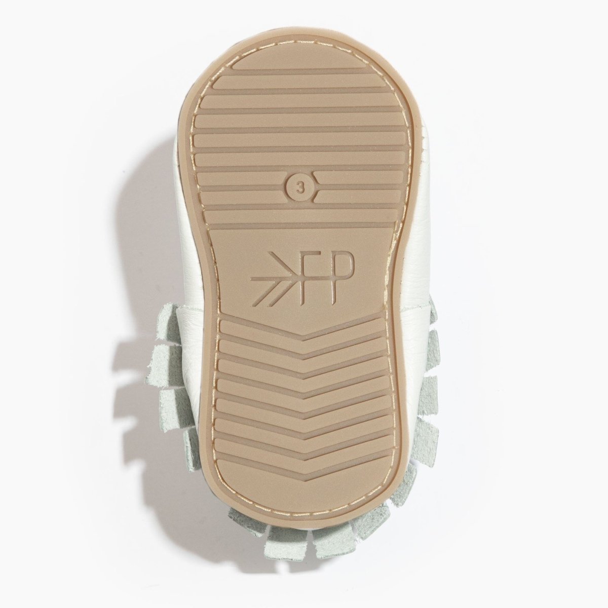 Toasted Bright White Moccasin Baby Shoe Moccasin by Freshly Picked – Don't Panic Shoes