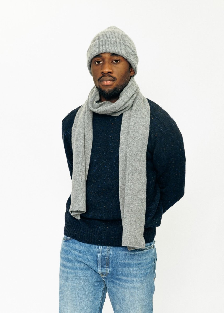 Todd And Duncan Double Knit Cashmere Beanie Scottish Accessories by American Trench – Don't Panic Shoes