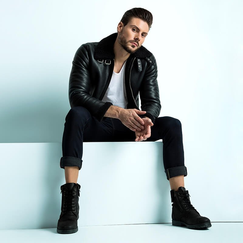 Tom Leather Ankle Length Boots Boots by Libertyzeno – Don't Panic Shoes