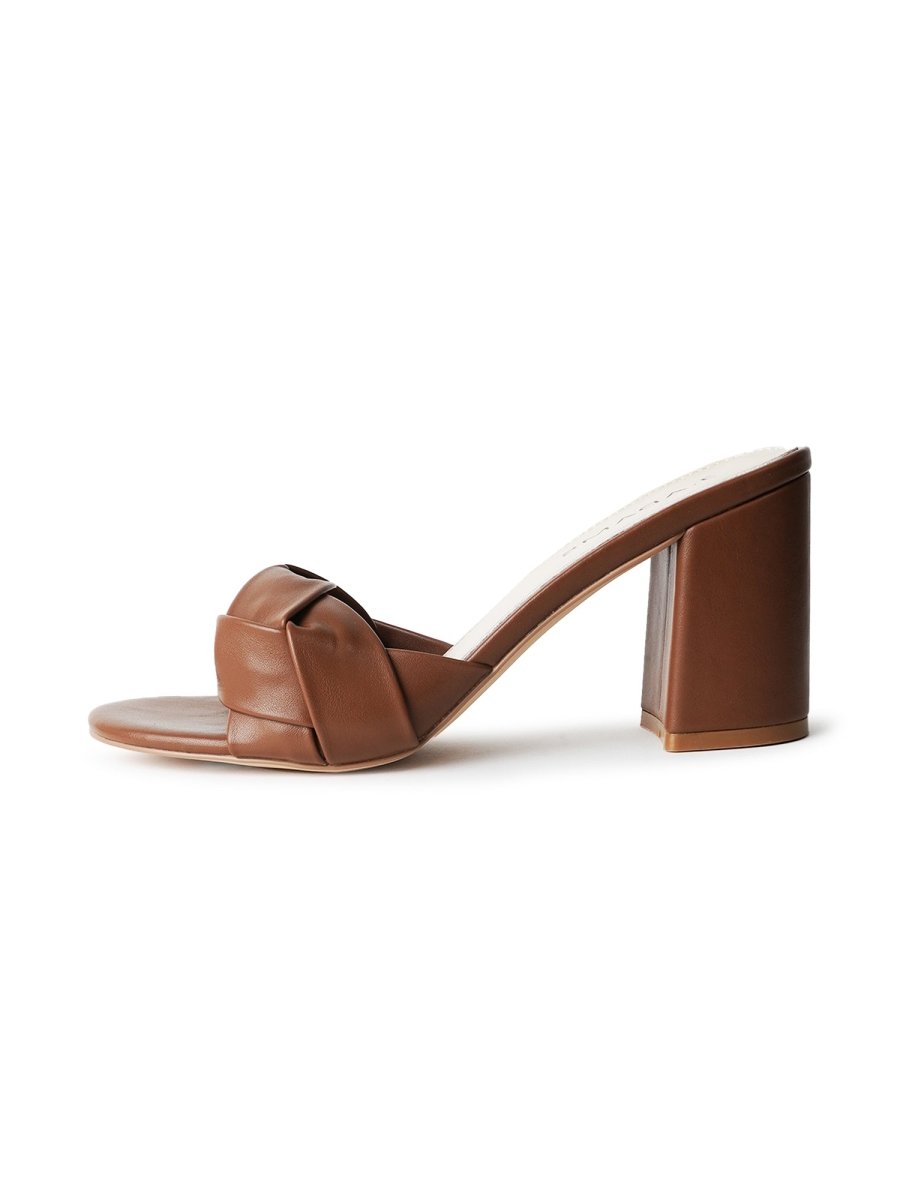 Tori | Brown Sandals by J.Adams – Don't Panic Shoes