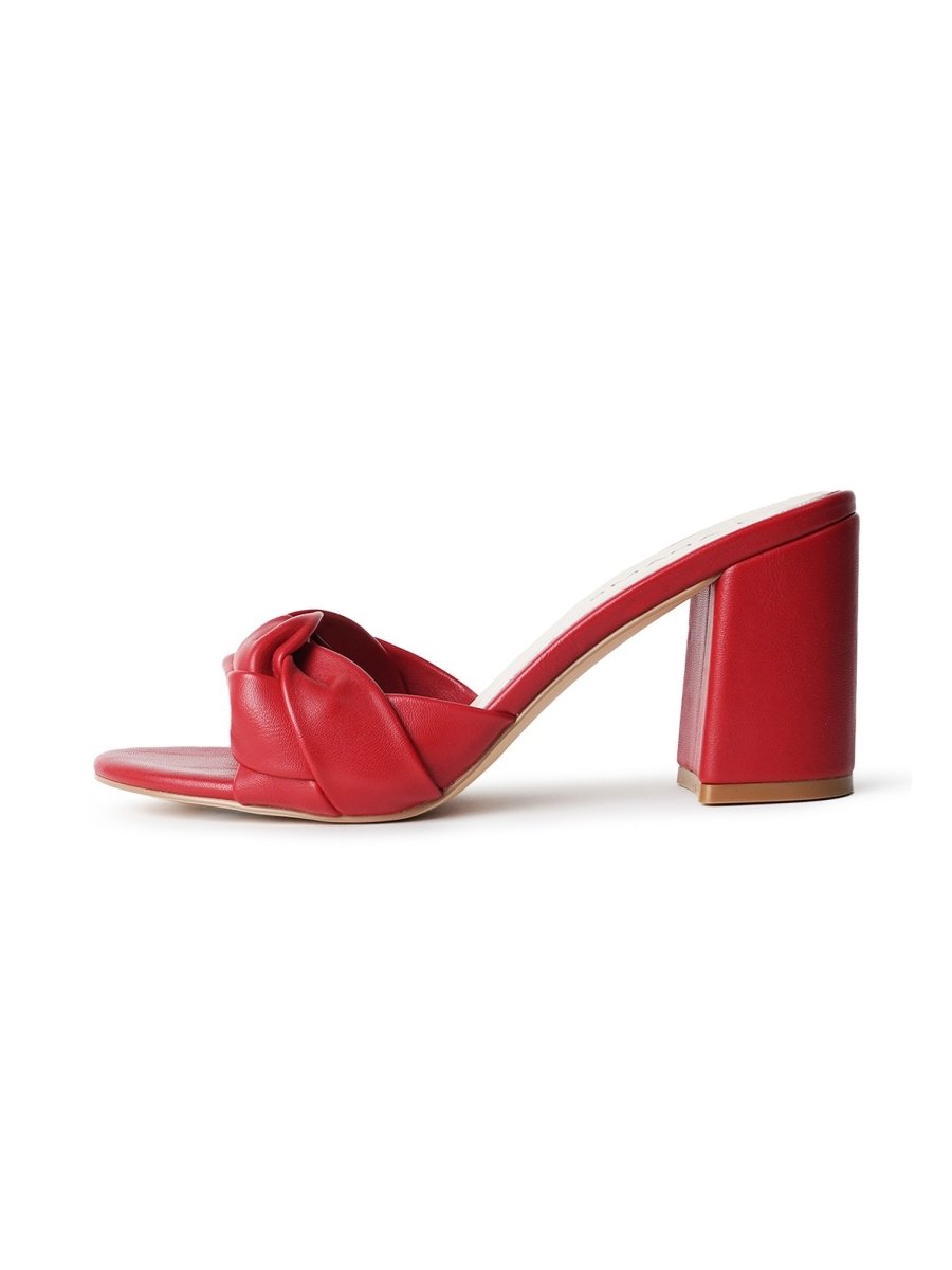 Tori | Red Sandals by J.Adams – Don't Panic Shoes