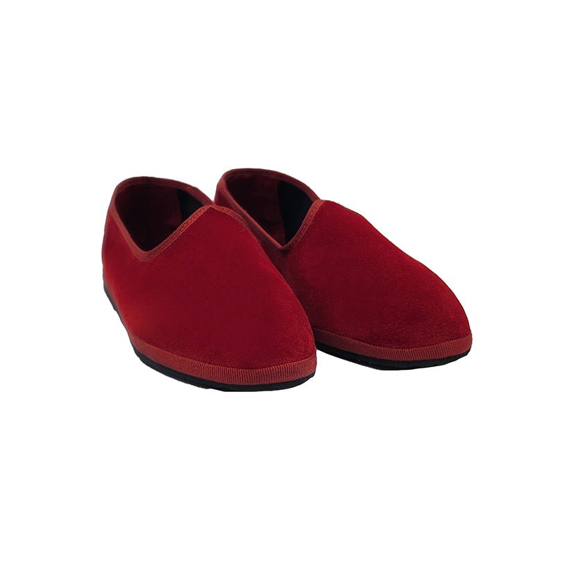 Tradizionale Rubino Friulane Cotton Velvet Loafers Slip On by Mar Soreli – Don't Panic Shoes
