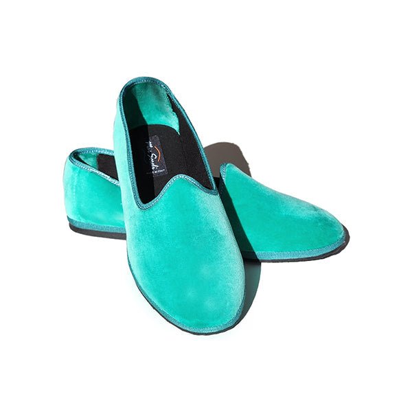 Tradizionale Tiffany Friulane Foldable Cotton Velvet Slippers Slip On by Mar Soreli – Don't Panic Shoes