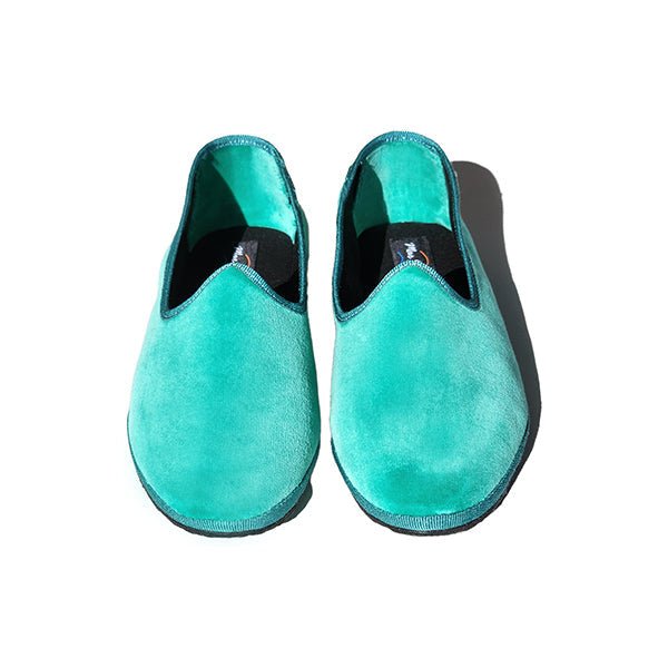 Tradizionale Tiffany Friulane Foldable Cotton Velvet Slippers Slip On by Mar Soreli – Don't Panic Shoes