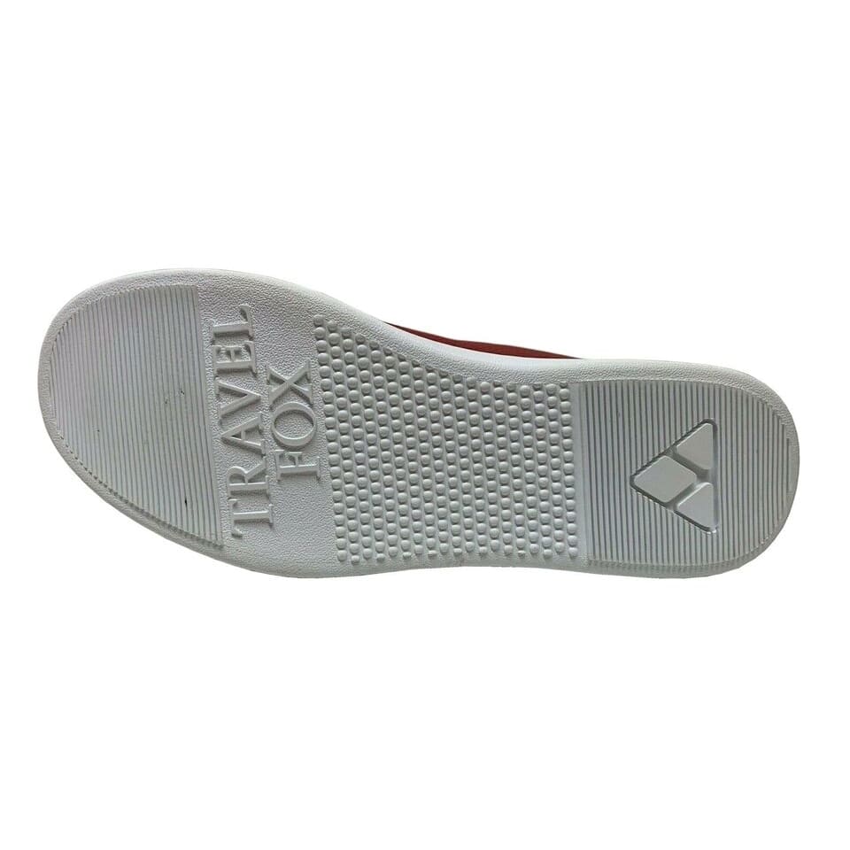 Travel Fox 900 Men's Red Yellow And Green Leather High Top Sneakers 916101 33 Shoes by Travel Fox – Don't Panic Shoes