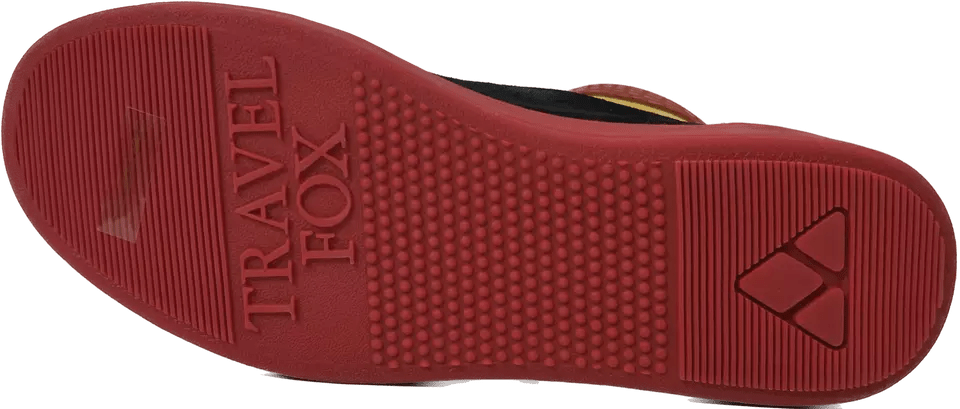 Travel Fox 900'S High Top Sneakers Men’s Multicolor Black Red Green Yellow Leather And Suede 922721 - 233 Shoes by Travel Fox – Don't Panic Shoes