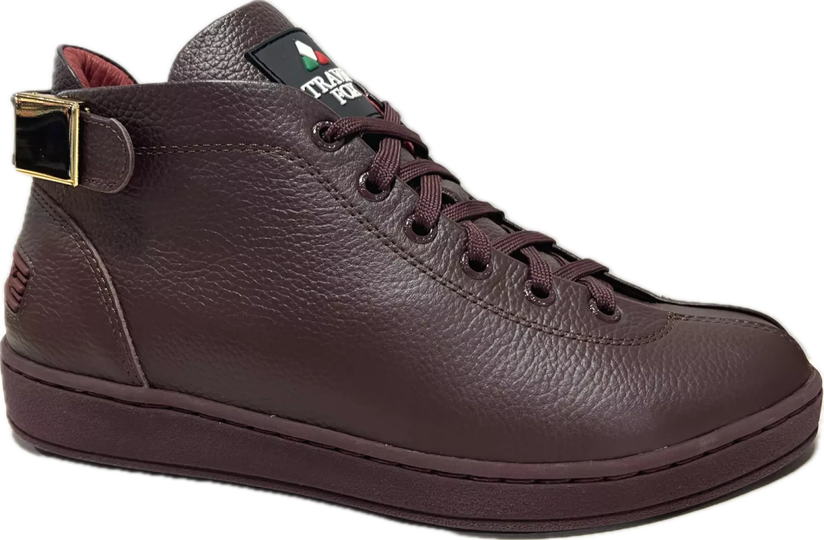 Travel Fox Malibu Mid Men's Burgundy Leather 915601 - 44 Shoes by Travel Fox – Don't Panic Shoes