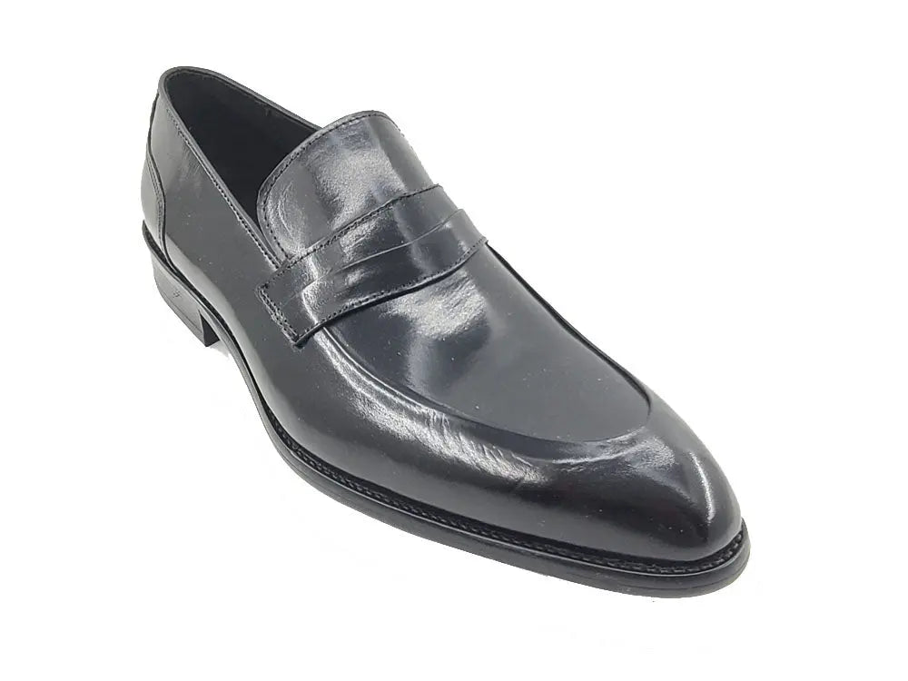 Unknown Brand Modern Classic Penny Loafer Calfskin Ks479 - 11 Shoes by Carrucci Shoes – Don't Panic Shoes